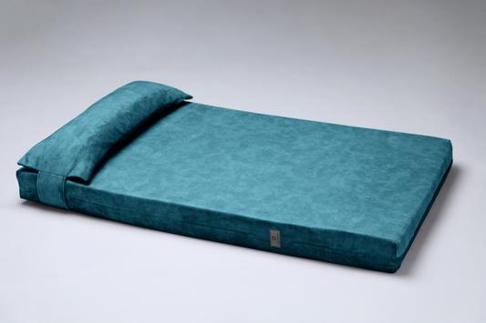 Dog's bedroom bed | ComfySupport+ | 2-sided | OCEAN GREEN | animalistus