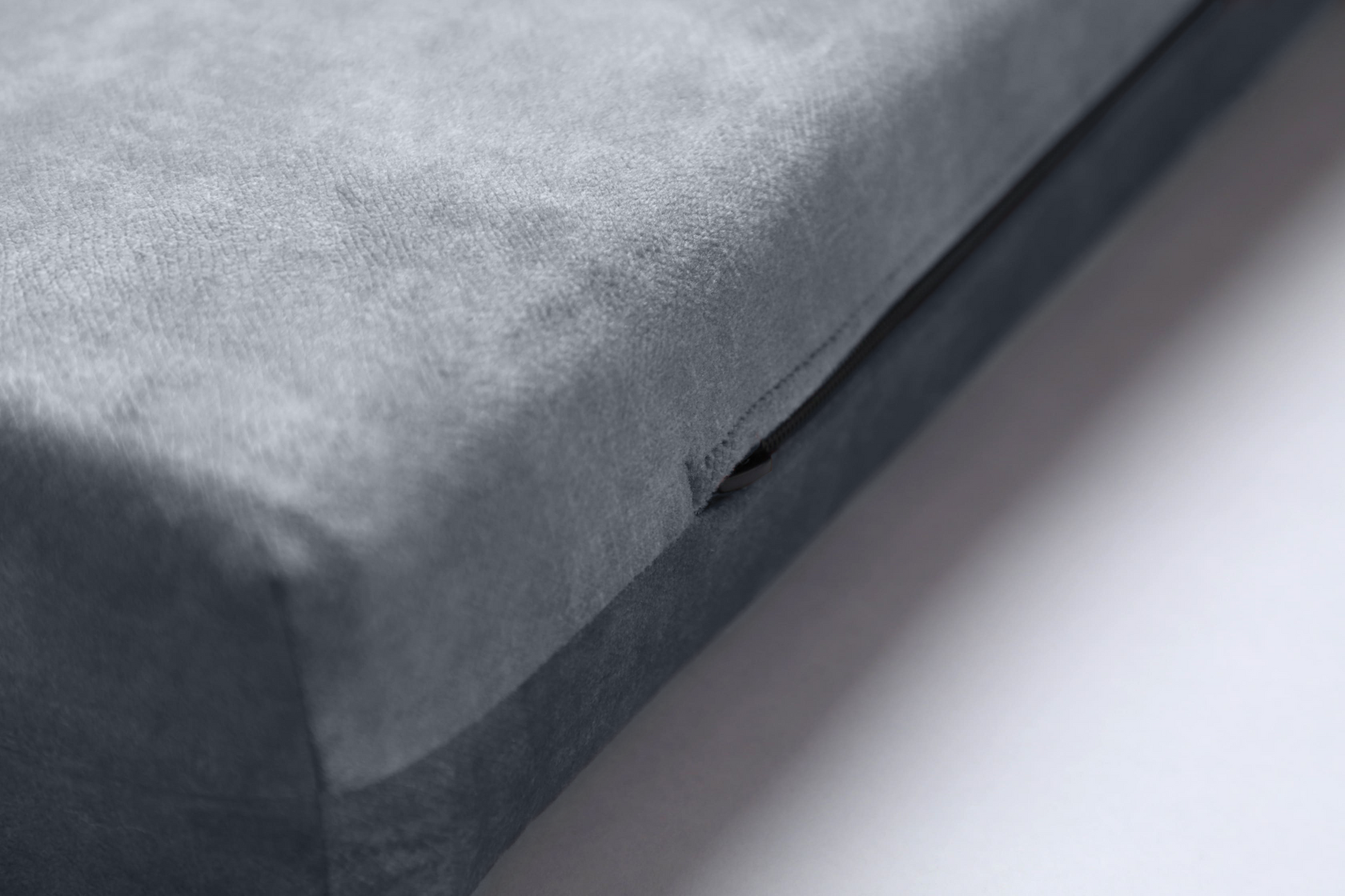 Dog's bedroom bed | ComfySupport+ | 2-sided | METAL GREY | animalistus