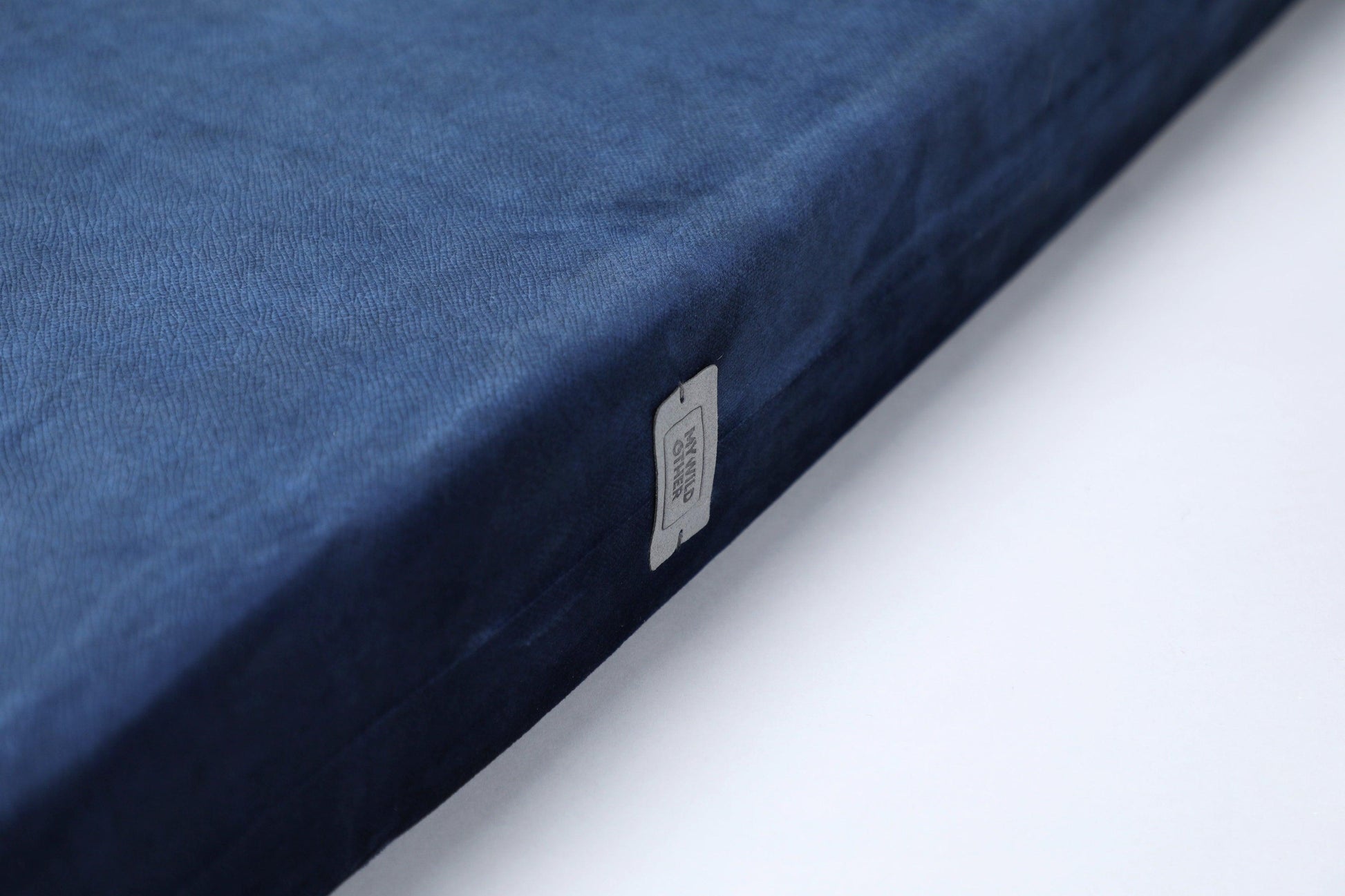 -25% | XXL available only | 2-sided extra large & supportive dog bed. ROYAL BLUE - premium dog goods handmade in Europe by My Wild Other