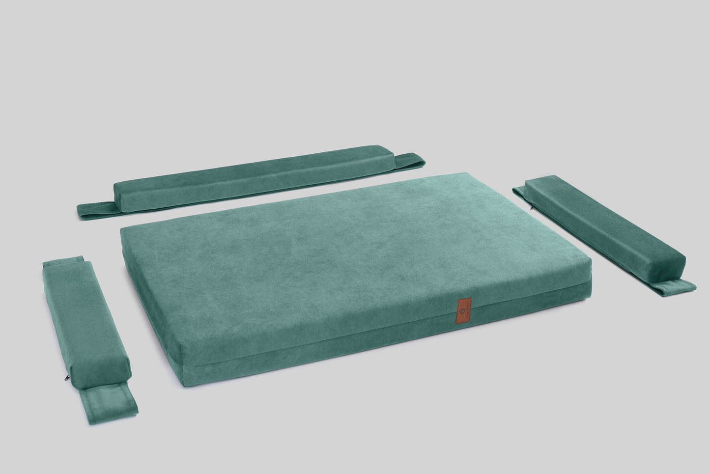 Transformer dog bed | ComfySupport+ | 2-sided | MINT GREEN | animalistus