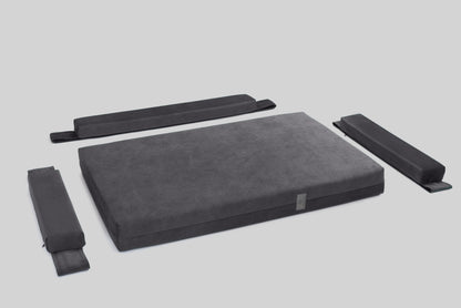 Transformer dog bed | ComfySupport+ | 2-sided | STEEL GREY | animalistus