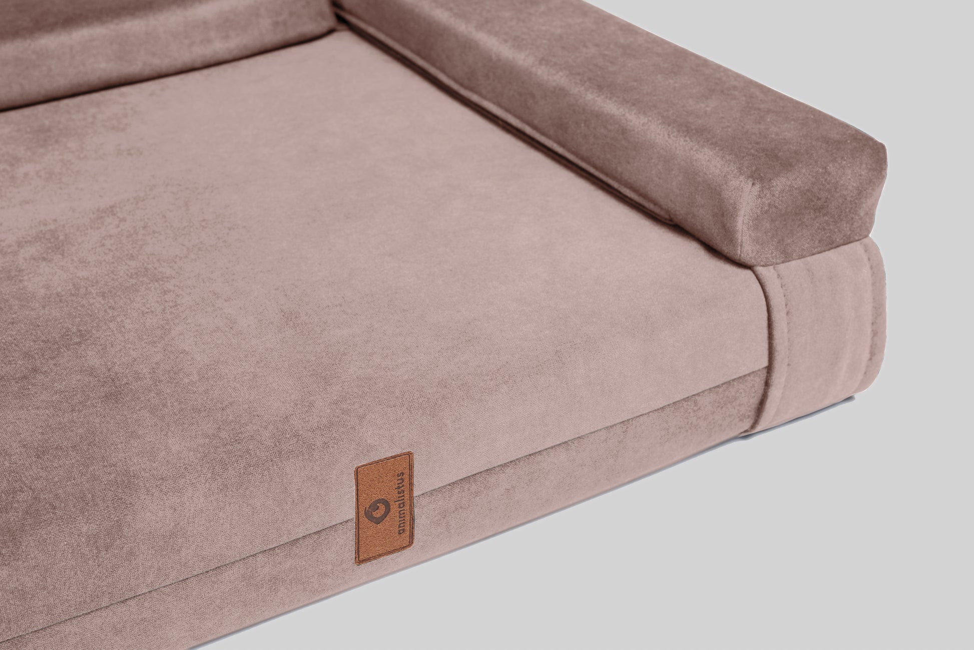 Transformer dog bed | ComfySupport+ | 2-sided | FLAMINGO PINK | animalistus