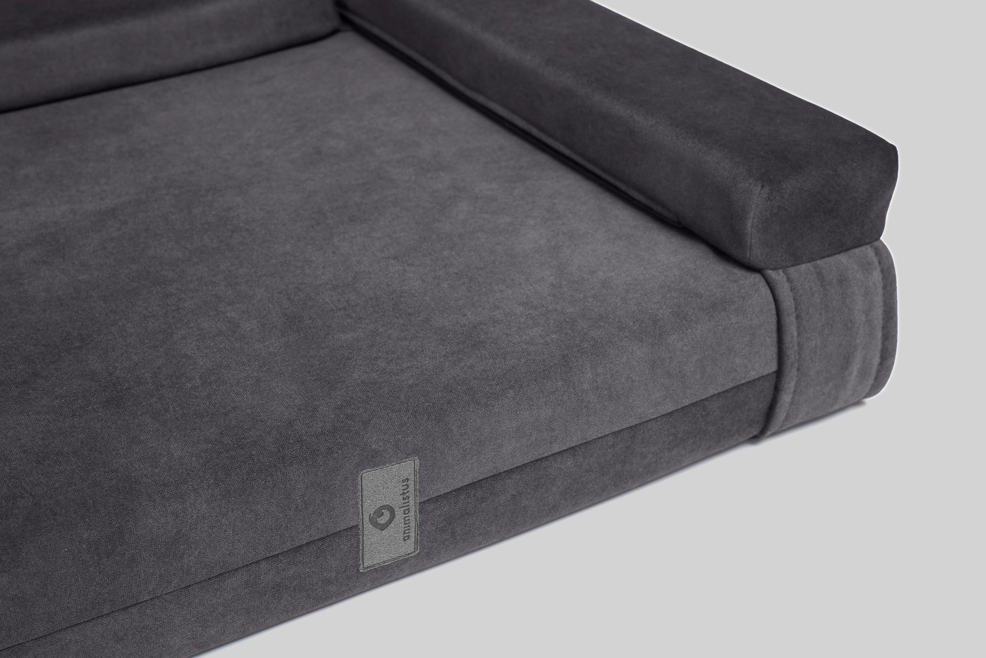 Transformer dog bed | ComfySupport+ | 2-sided | STEEL GREY | animalistus