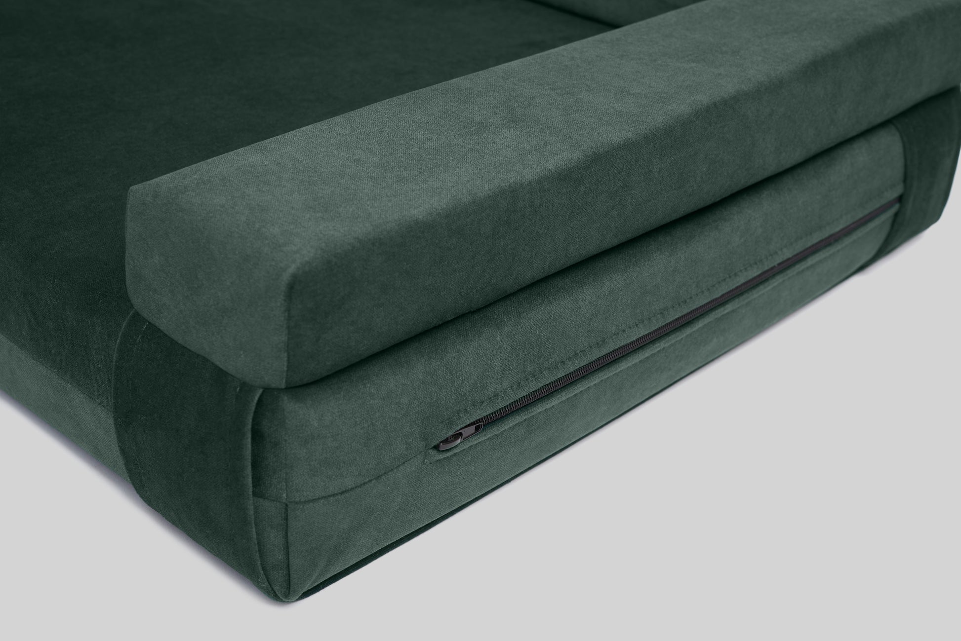Transformer dog bed | ComfySupport+ | 2-sided | MOSS GREEN | animalistus