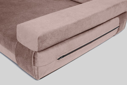 Transformer dog bed | ComfySupport+ | 2-sided | FLAMINGO PINK | animalistus