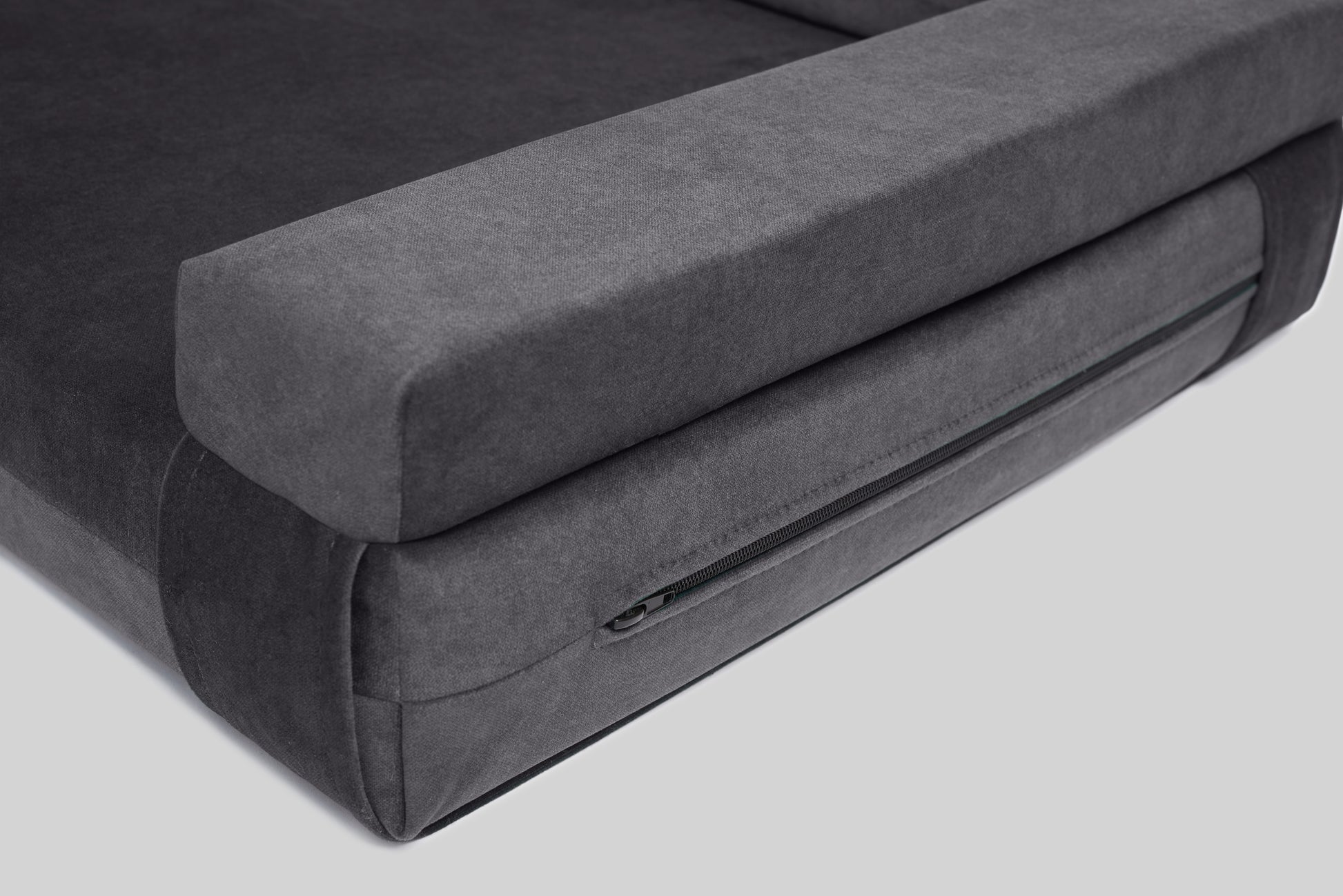 Transformer dog bed | ComfySupport+ | 2-sided | STEEL GREY | animalistus