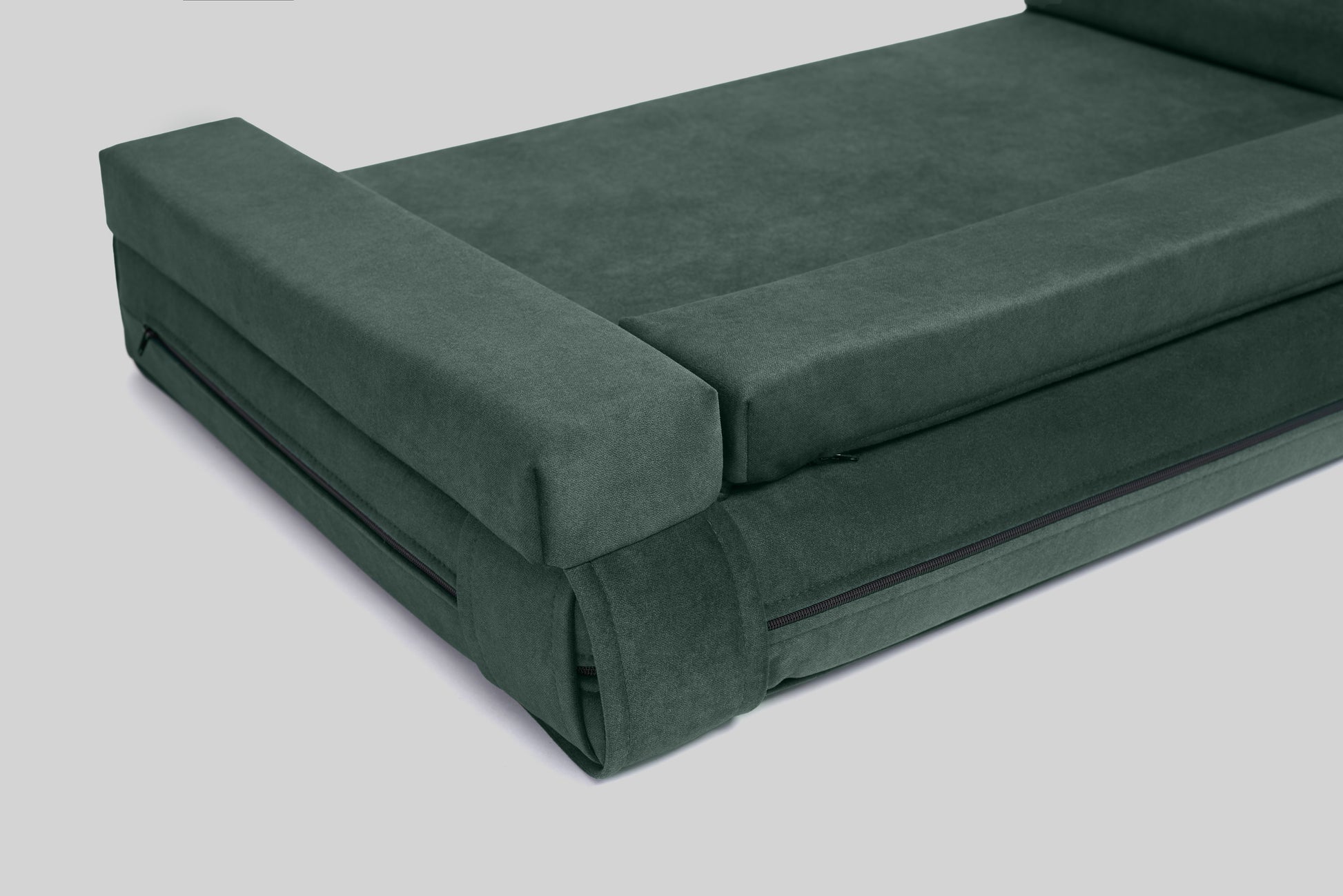 Transformer dog bed | ComfySupport+ | 2-sided | MOSS GREEN | animalistus