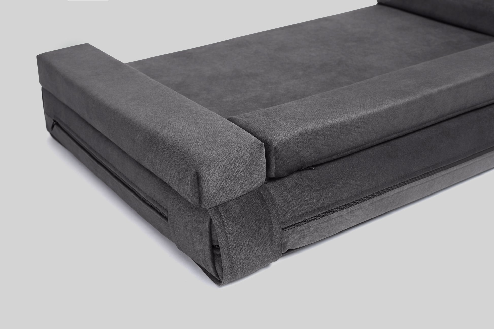 Transformer dog bed | ComfySupport+ | 2-sided | STEEL GREY | animalistus