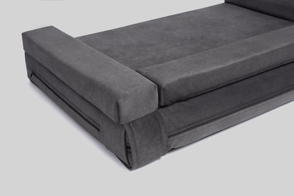 Transformer dog bed | ComfySupport+ | 2-sided | STEEL GREY | animalistus