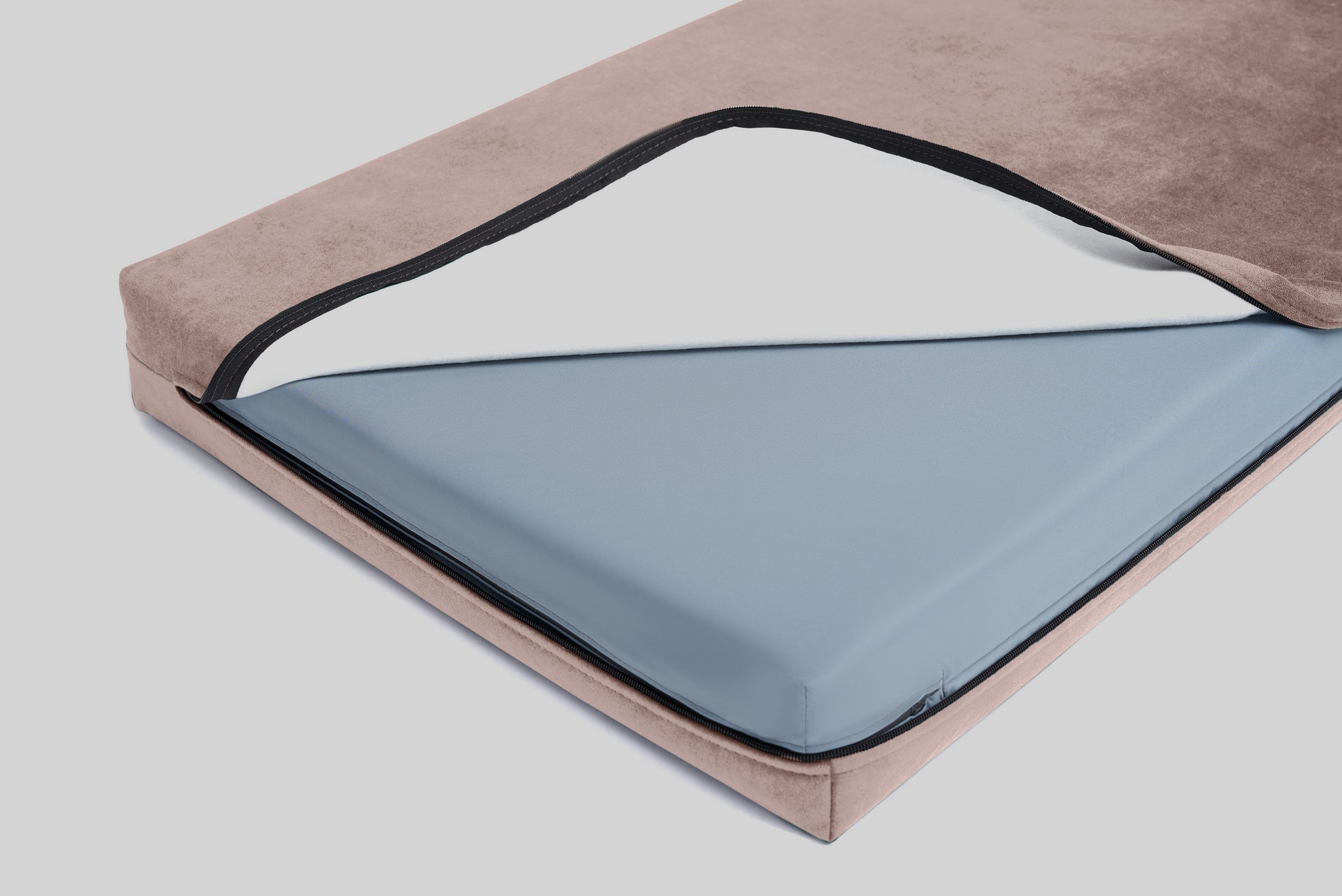 Transformer dog bed | ComfySupport+ | 2-sided | FLAMINGO PINK | animalistus