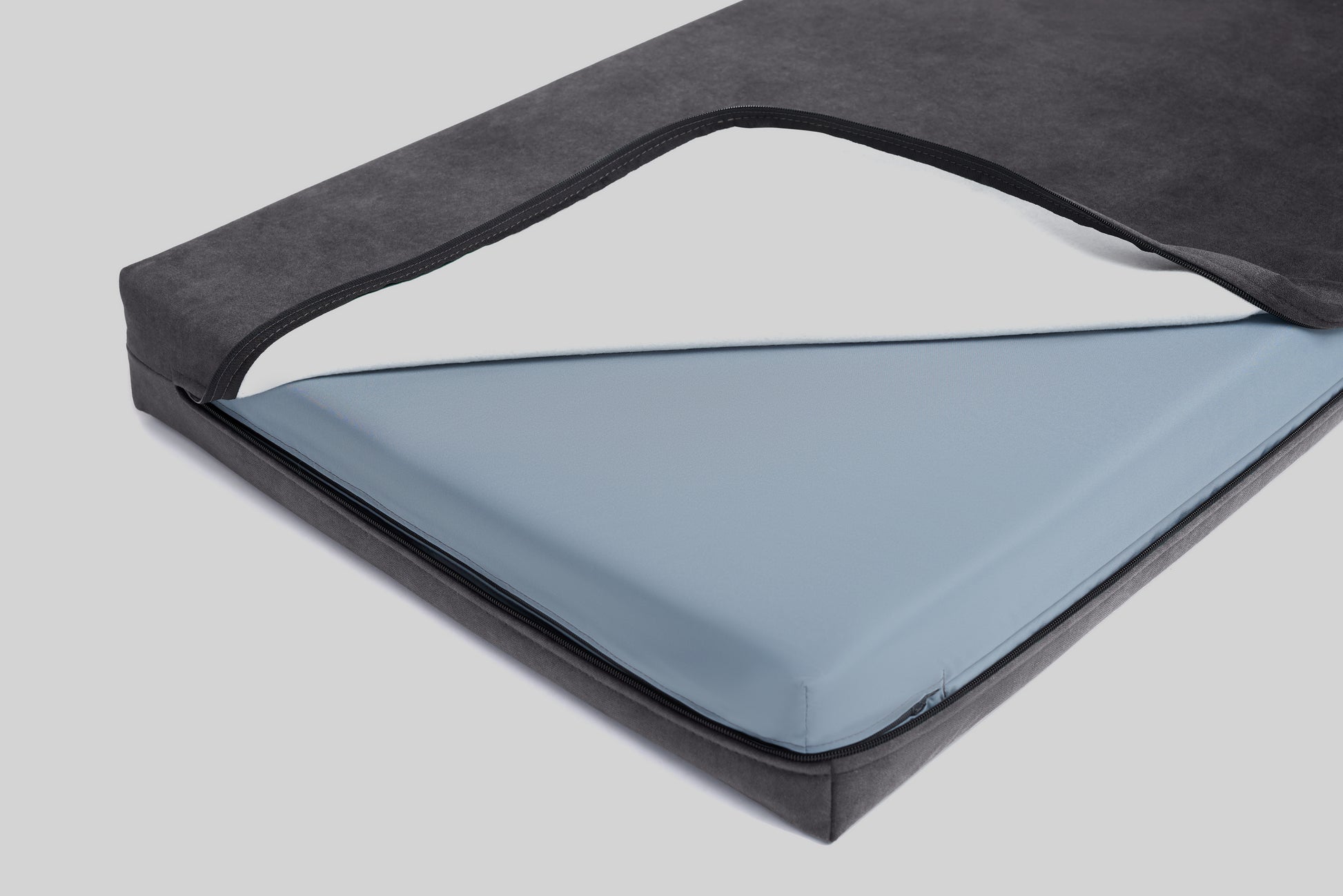 Transformer dog bed | ComfySupport+ | 2-sided | STEEL GREY | animalistus