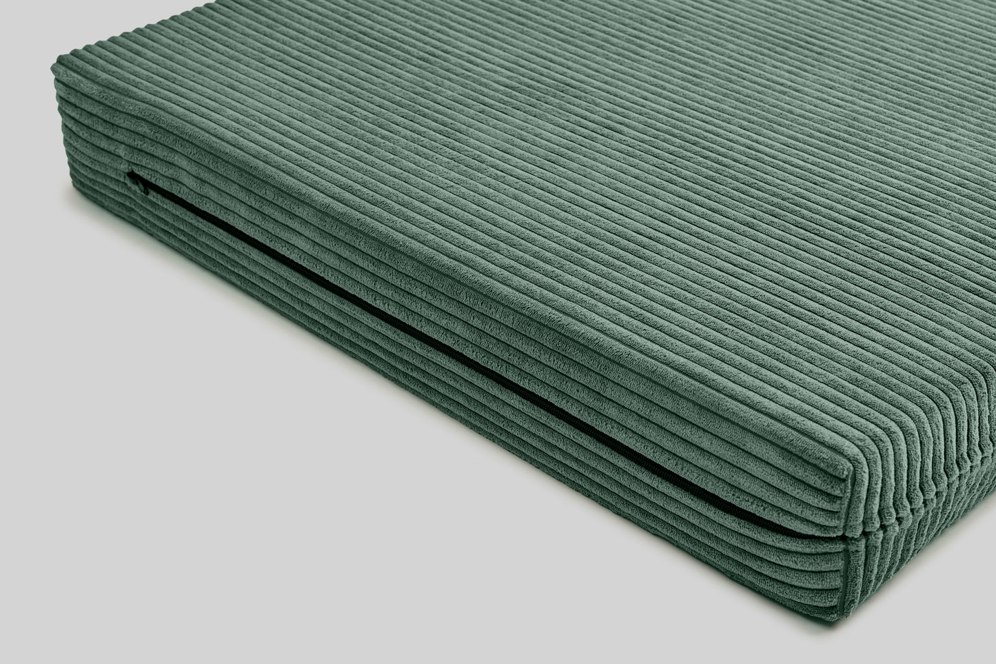 Corduroy dog bed | ComfySupport+ | 2-sided | FOREST GREEN