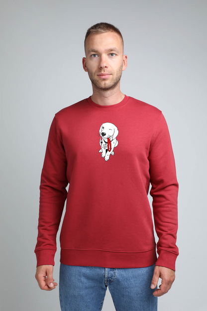 Best friend | Crew neck sweatshirt with dog. Regular fit | Unisex | animalistus
