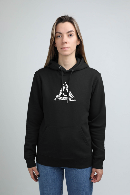 Laumės x animalistus | Hoodie with dogs. Regular fit | Unisex | animalistus