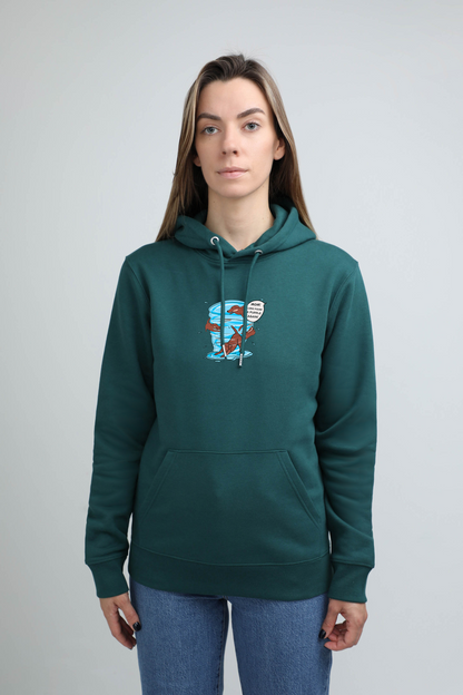 Water lover dog | Hoodie with dog. Regular fit | Unisex by My Wild Other