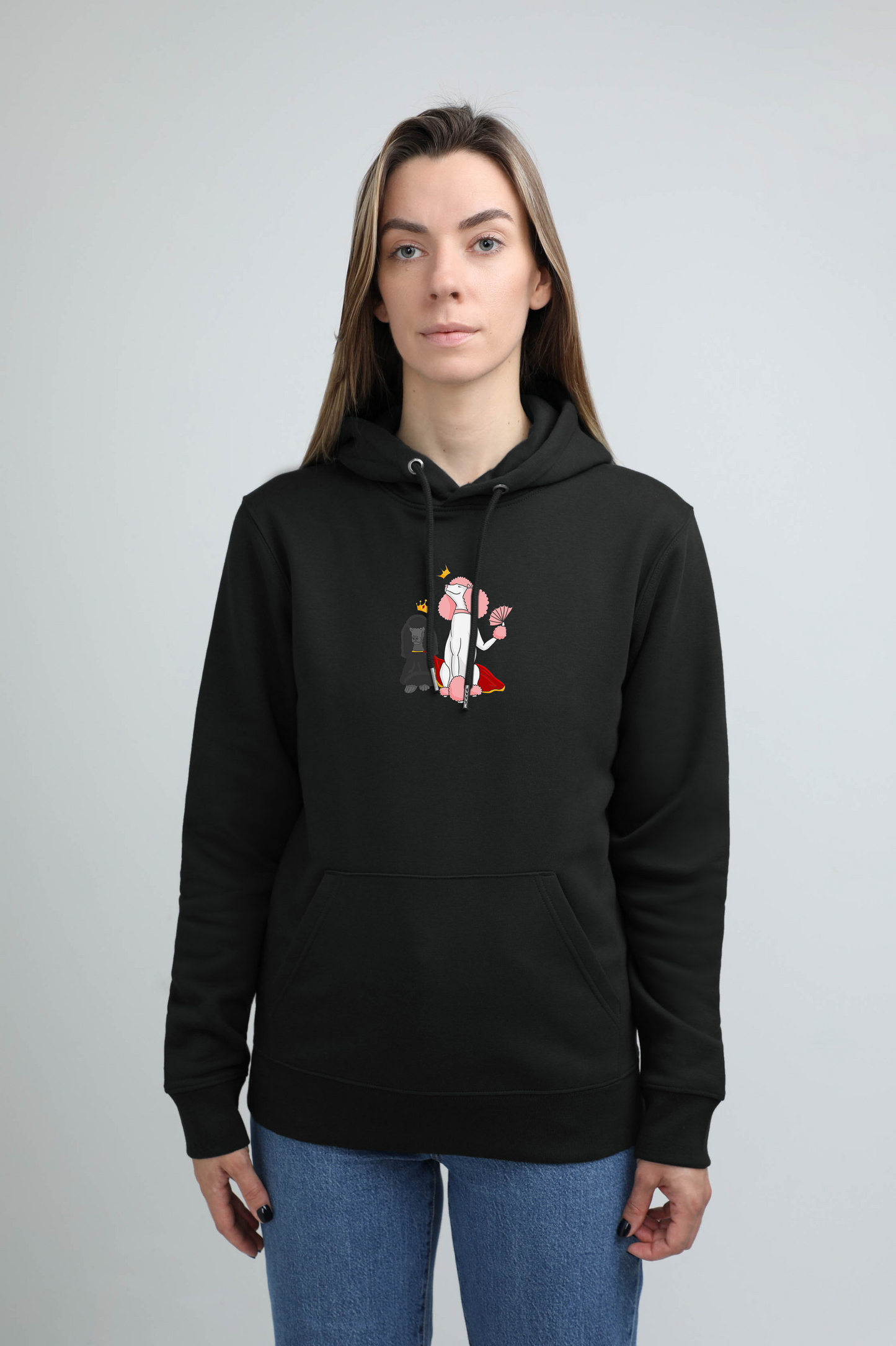 Royal dogs | Hoodie with dogs. Regular fit | Unisex by My Wild Other