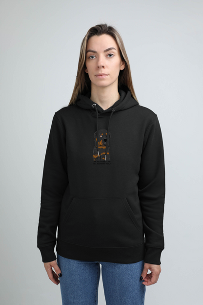 Sofa destroyer dog | Hoodie with dog. Regular fit | Unisex - premium dog goods handmade in Europe by animalistus