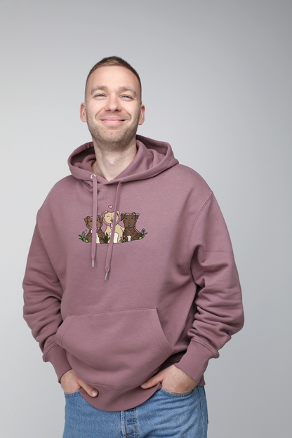 Šuniukų fėja x animalistus | Hoodie with dog. Oversize fit | Unisex - premium dog goods handmade in Europe by animalistus