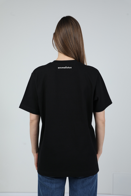 Pure-bred dog | Heavyweight T-Shirt with dog. Oversized | Unisex | animalistus