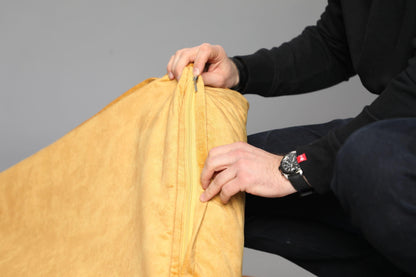 Dog bed with sides | 2-sided | AMBER YELLOW | animalistus