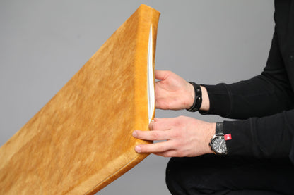 Dog bed with sides | 2-sided | AMBER YELLOW | animalistus